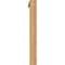 Ekena Millwork Imperial Block Smooth Bracket w/ Offset Brace, Western Red Cedar, 3 1/2"W x 24"D x 32"H BKT0402X24X32IMP05SWR - alternate 3